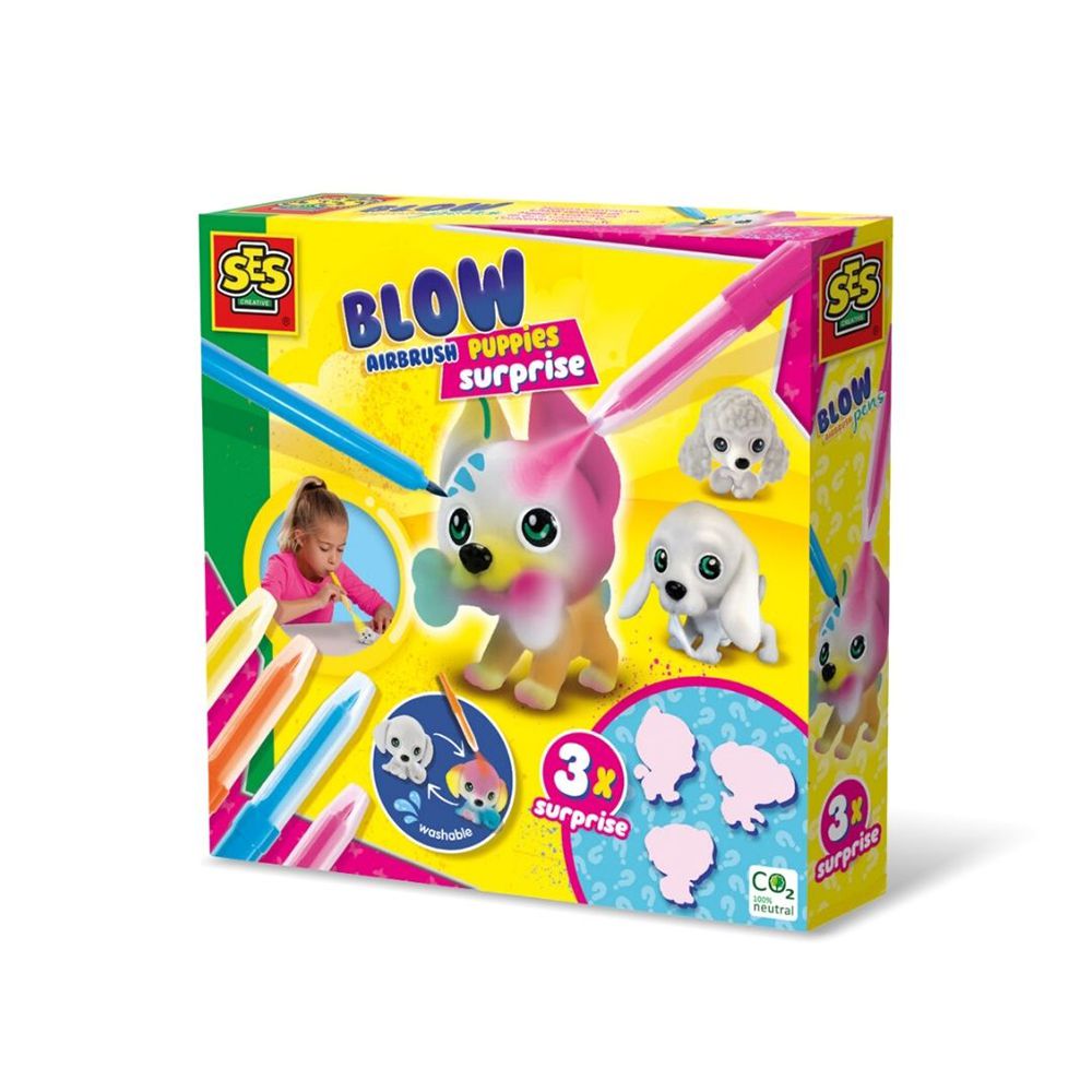 神奇吹畫筆 – 幫狗狗設計造型