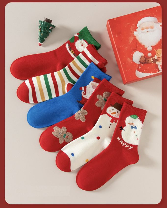 聖誕主題襪 聖誕襪禮盒 聖誕交換禮物