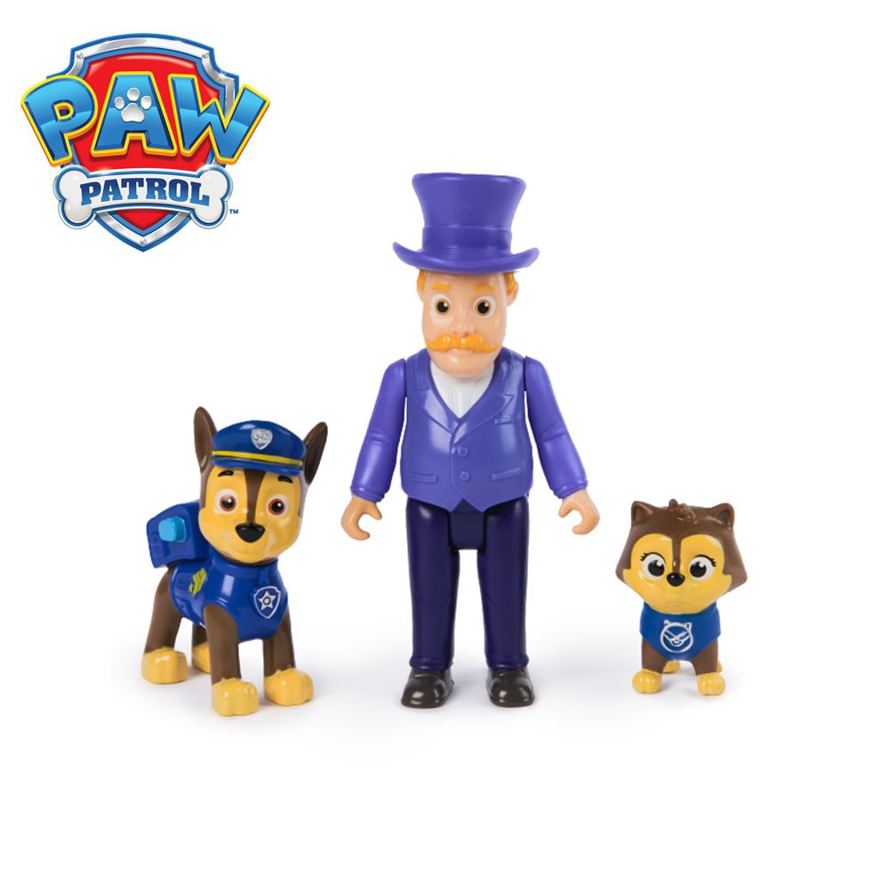 汪汪隊立大功  英雄汪汪組-阿奇&韓丁納市長