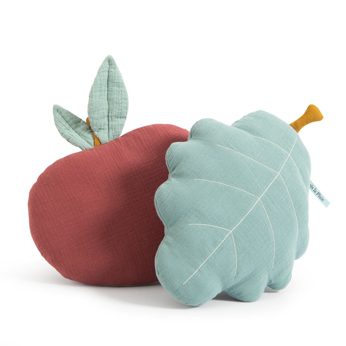 Moulin Roty - 蘋果抱枕 (330*280*100)