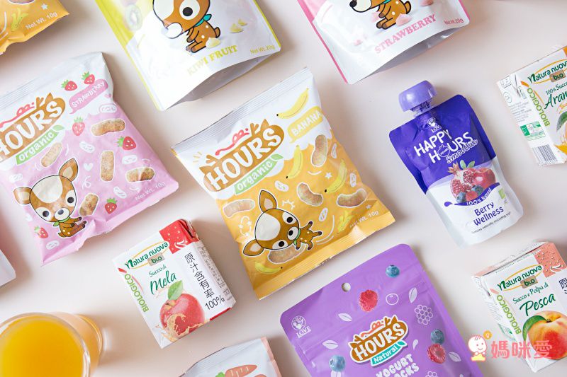 100%天然幼兒點心【皮皮奧斯】有機泡芙條、寶寶優格餅、纖果飲