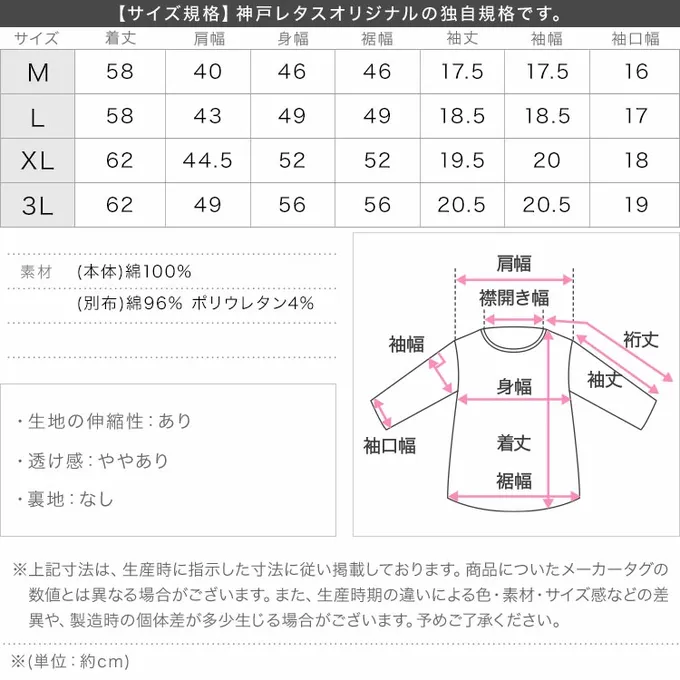 日本 Kobe Lettuce - 抗透汗 純棉圓領合身短袖上衣-黑