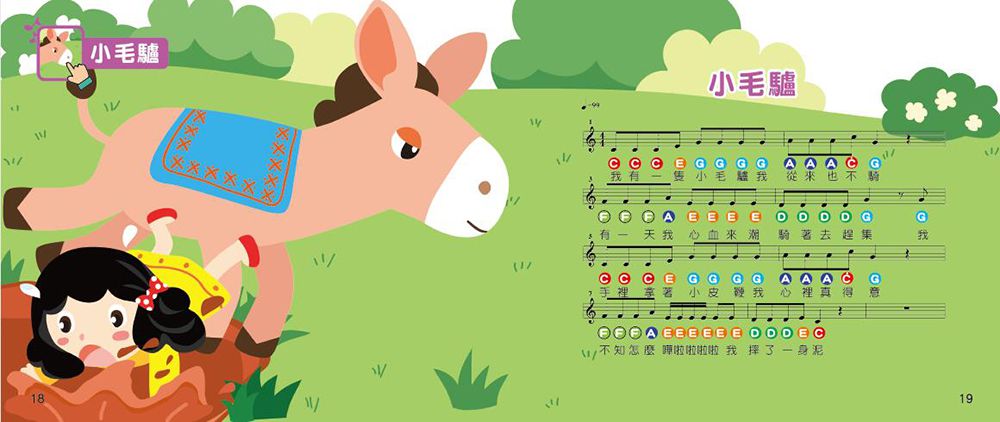 閃閃發光童謠鋼琴繪本*新版*-FOOD超人