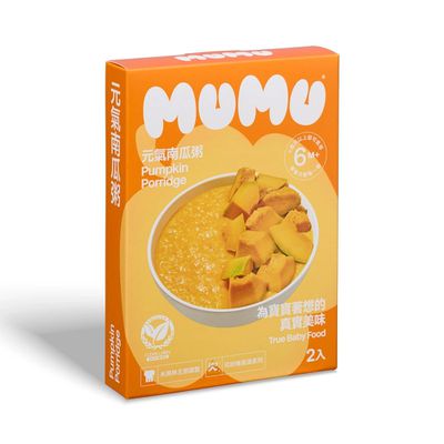 MUMU - 元氣南瓜粥150gx2包/盒