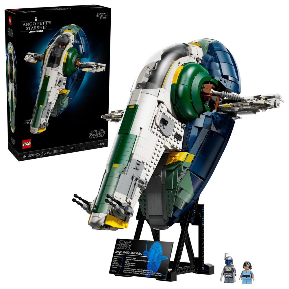 LEGO 75409 強格費特的 Firespray 級星際飛船 Jango Fett's Firespray-Class Starship
