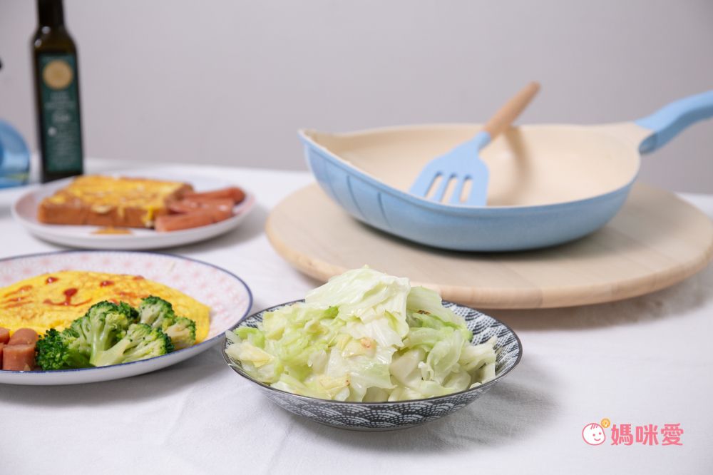 LIVING ART - 韓國人氣珍珠貝殼平煎鍋-28cm-人魚粉