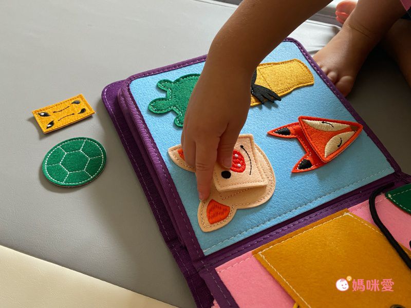 職能治療師推薦【MY FIRST BOOK】蒙特梭利手工布書