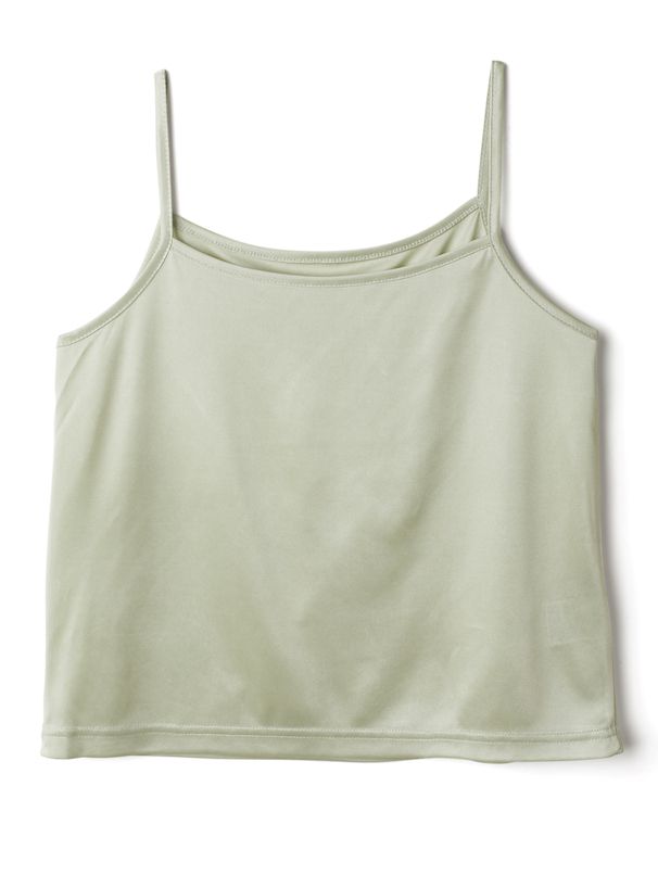 日本 GRL - 木耳領透膚長袖上衣(附內裡)-細格紋-時尚黑