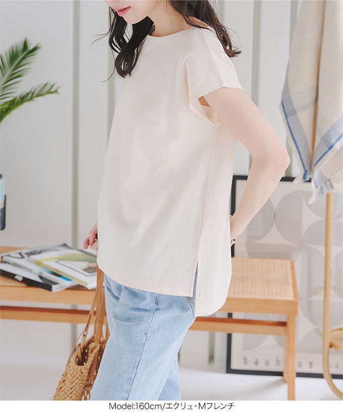 日本 Kobe Lettuce - 抗透汗機能 純棉短袖上衣(可選袖)-黑