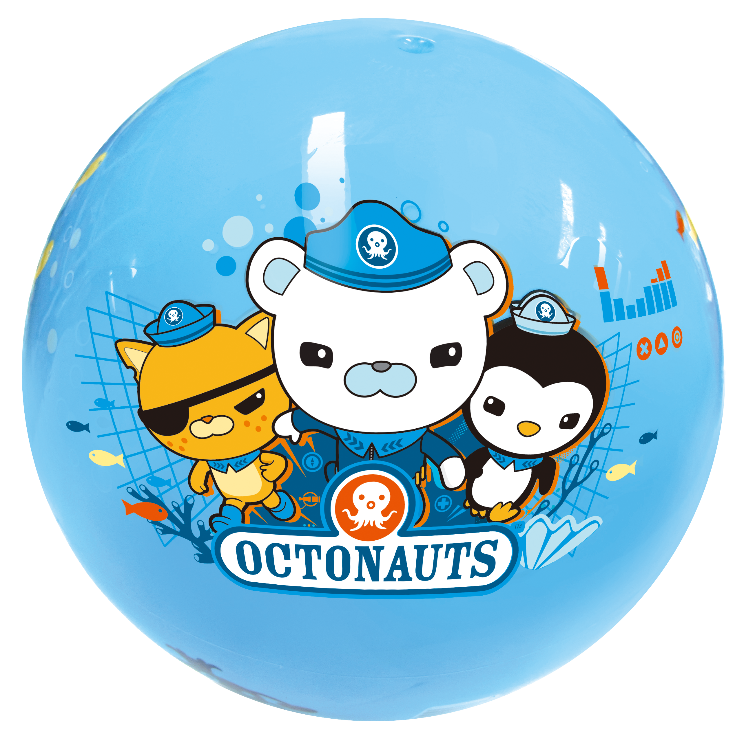 韓國 Winnie Connie - 海底小縱隊橡皮球