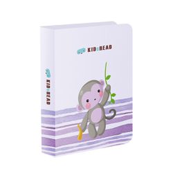 KIDsREAD - 點讀小卡收納冊 （紫-猴子）