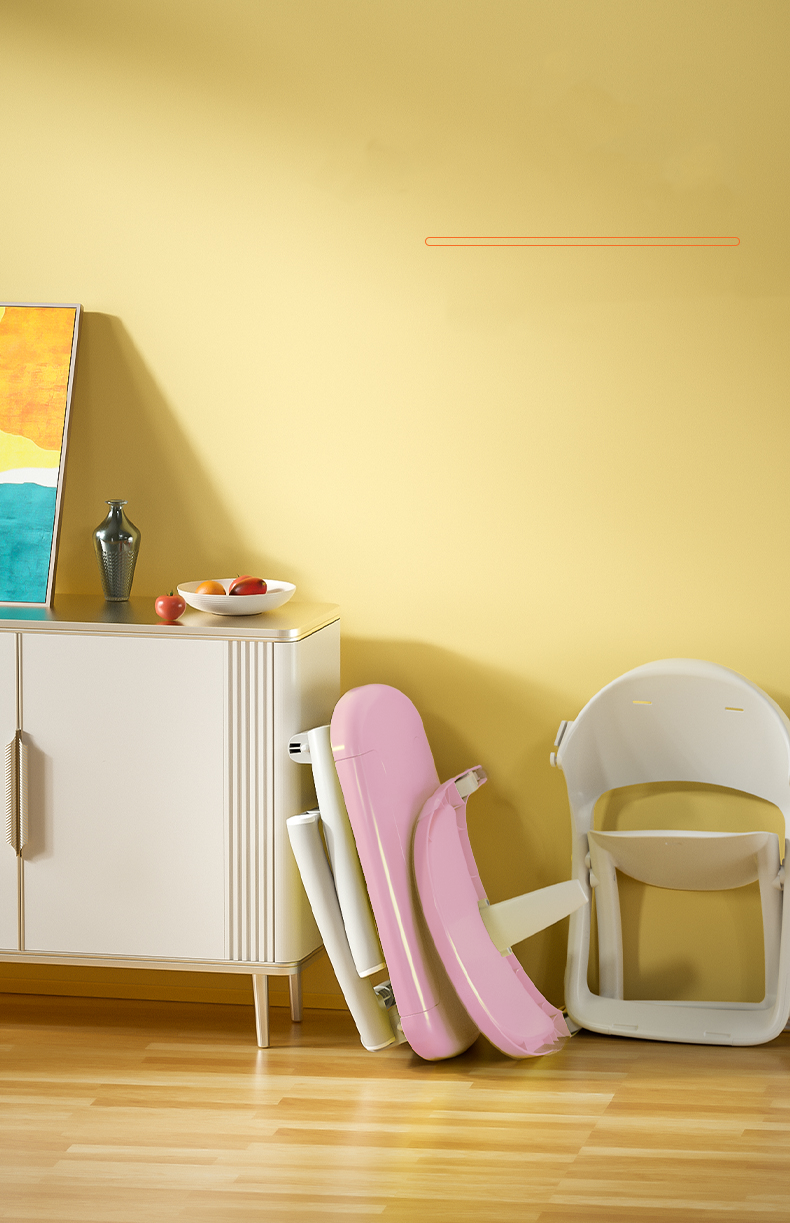 英國 JOLLY - 多功能兒童餐桌椅-粉