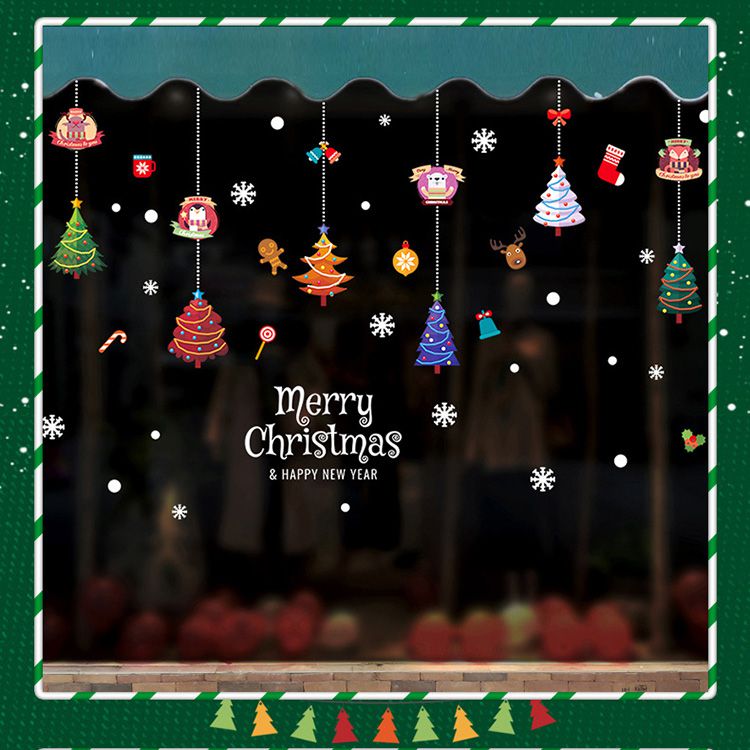 JB Design - 時尚壁貼-聖誕樹掛件XL650 (45cm*60cm)