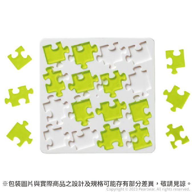 日本 HANAYAMA - 沼澤拼圖-形狀比對(16片)-6歲以上