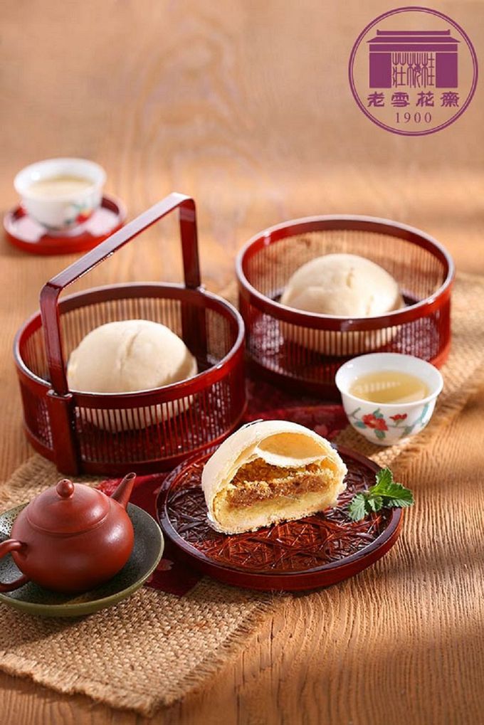 老雪花齋 - 雪花月餅X2盒 (中秋預購)-(6入/盒) (下單後7天出貨)