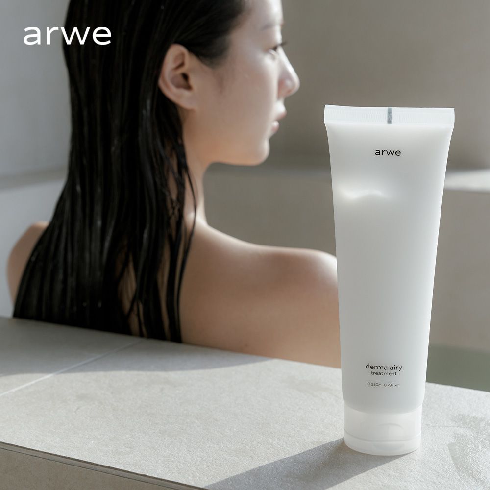 韓國arwe - derma 空氣感玻尿酸護髮素 250ml