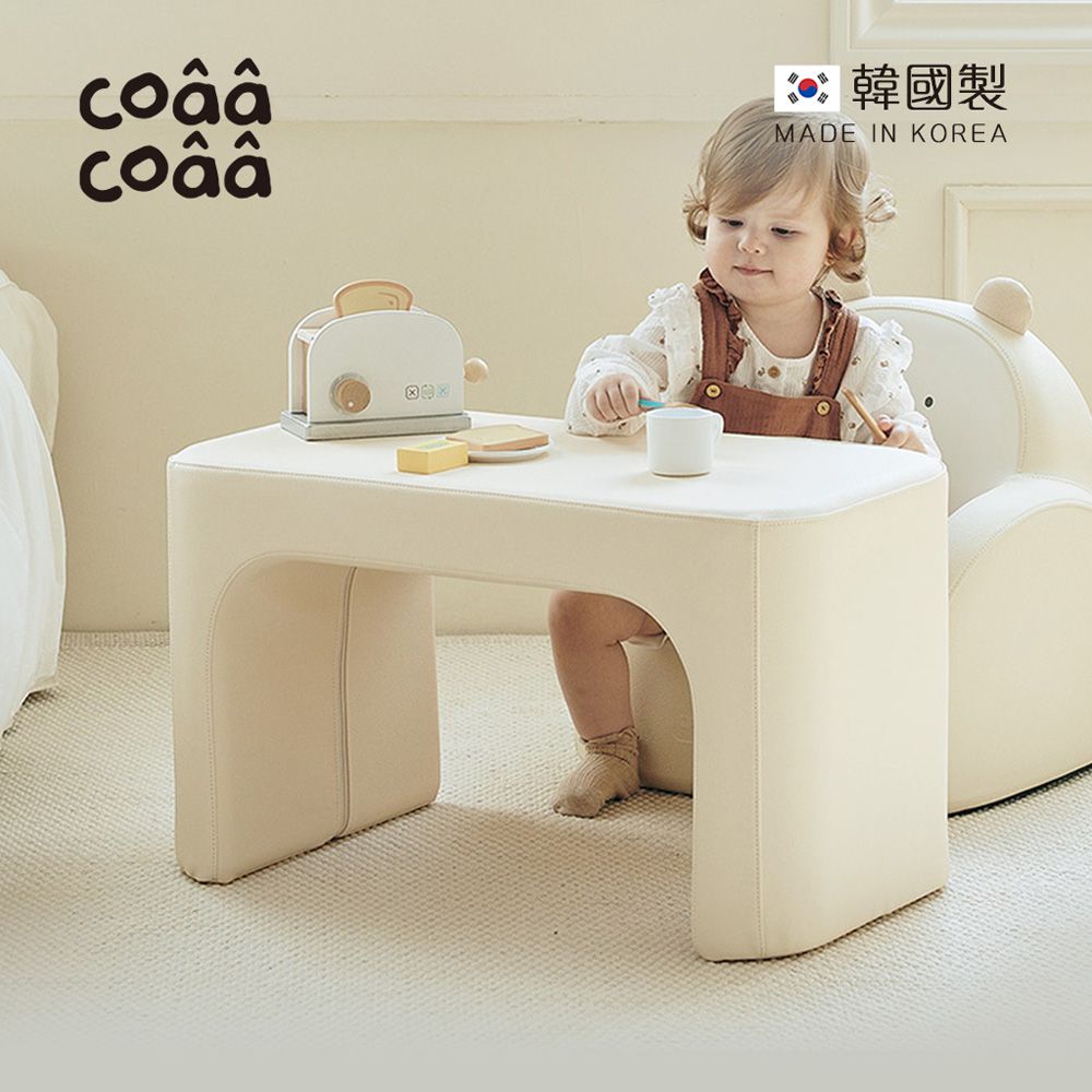 韓國 coaa-coaa - 韓國製頂級SOFFKIN環保皮革兒童桌/遊戲桌/學習桌