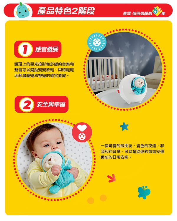 林心如推薦【費雪 Fisher Price】聲光小怪獸／安撫海馬