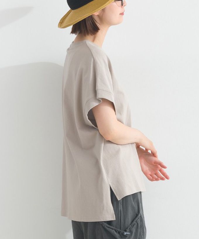 日本 Lupilien - 16OE天竺棉 貓咪印花短袖上衣-粉紅