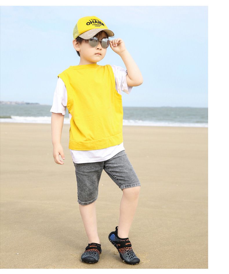 JB clothes - 兒童海灘溯溪鞋-彩藍