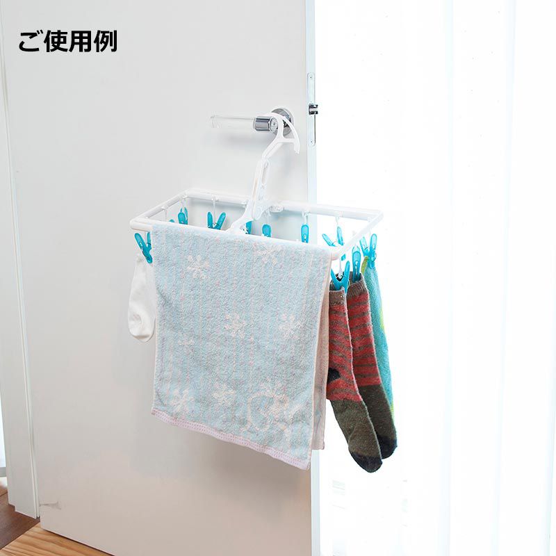 akachan honpo - 迷你方形曬衣夾 16個