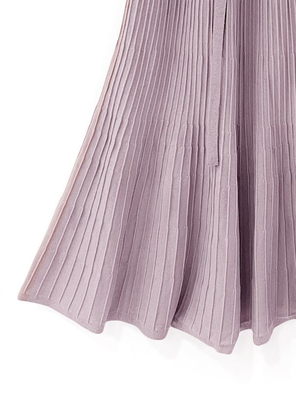 日本 GRL - 夢幻薄紗泡泡袖修身兩件式洋裝-淺米杏