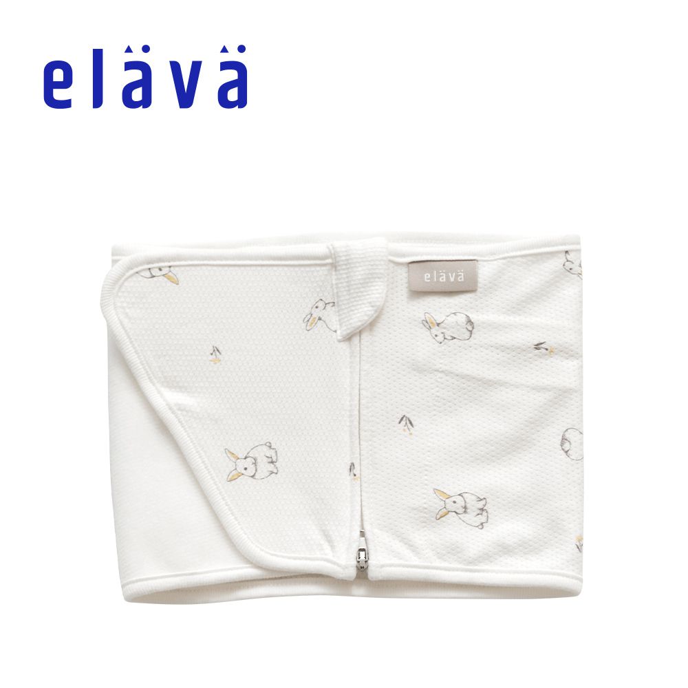 Elava - 韓國 嬰兒安撫包巾/肚圍-純棉款-兔子迷宮