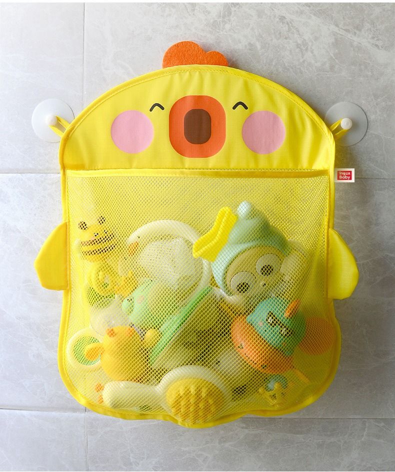 IngBaby - 小雞玩具收納網袋2入組 洗澡玩具