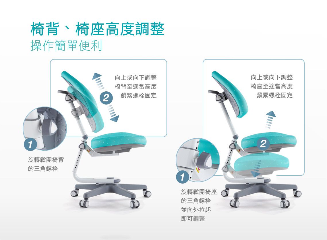 大將作 kid2youth - BABO椅/兒童成長椅-珊瑚紅