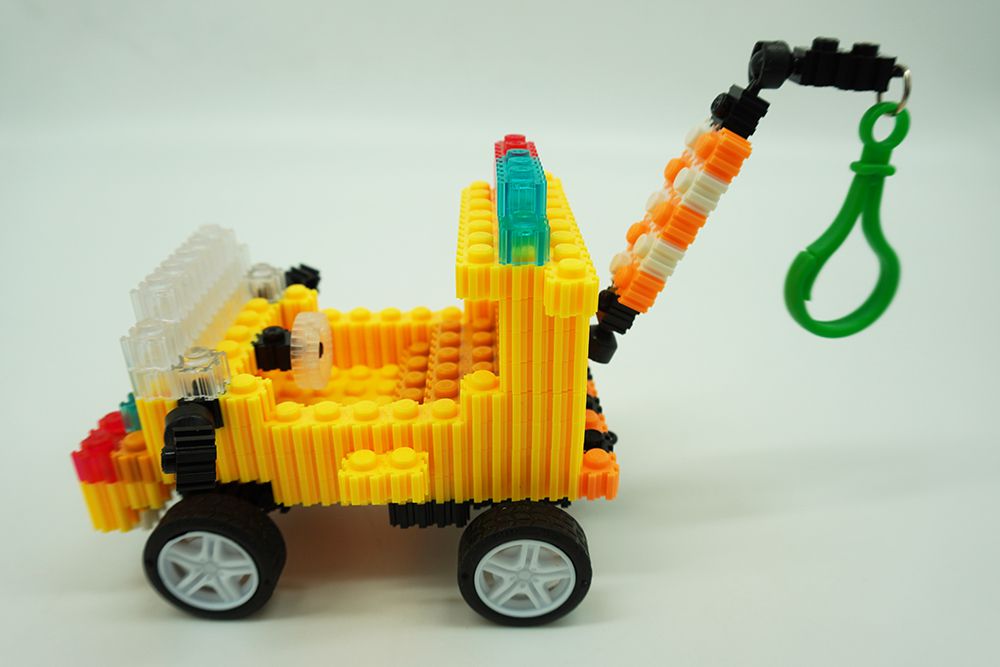 韓國 Color Story - 免燙拼豆包-3D立體迴力曳引機(10mm)