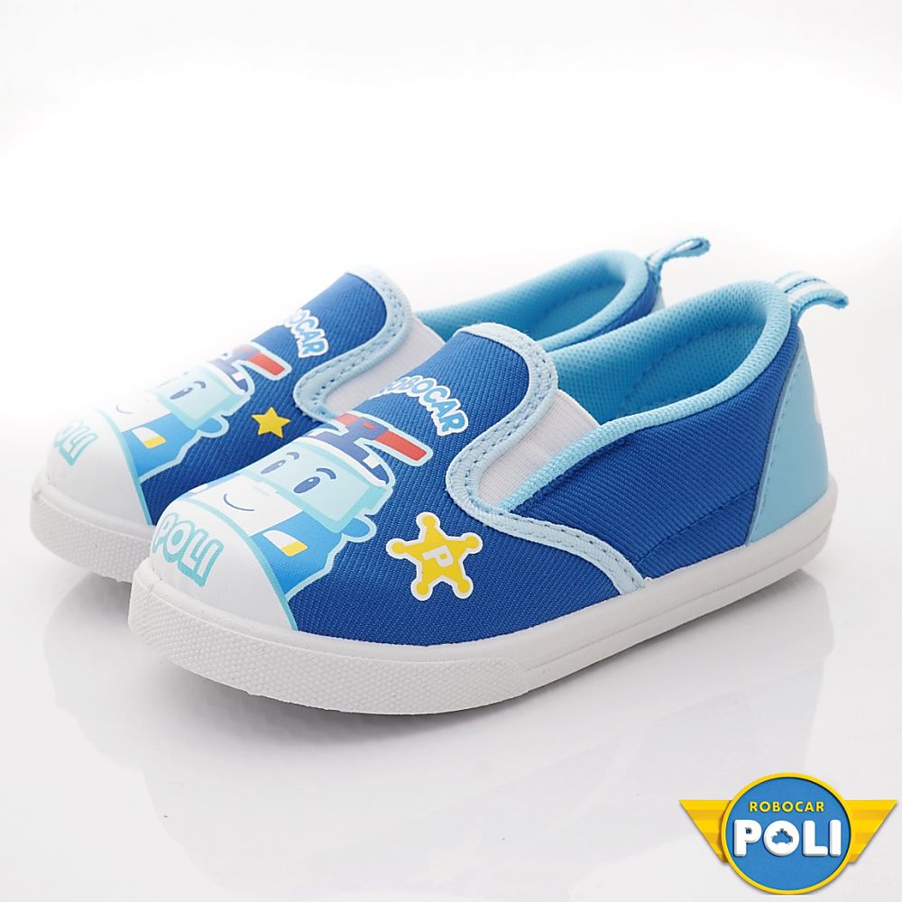 POLI-台灣製至尊鞋POKP34256藍(中小童段)-休閒鞋-藍