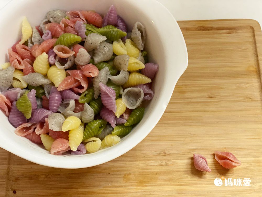 港媽私房手作 - 手工無添加寶寶蔬果義大利麵-花捲麵-150G/袋