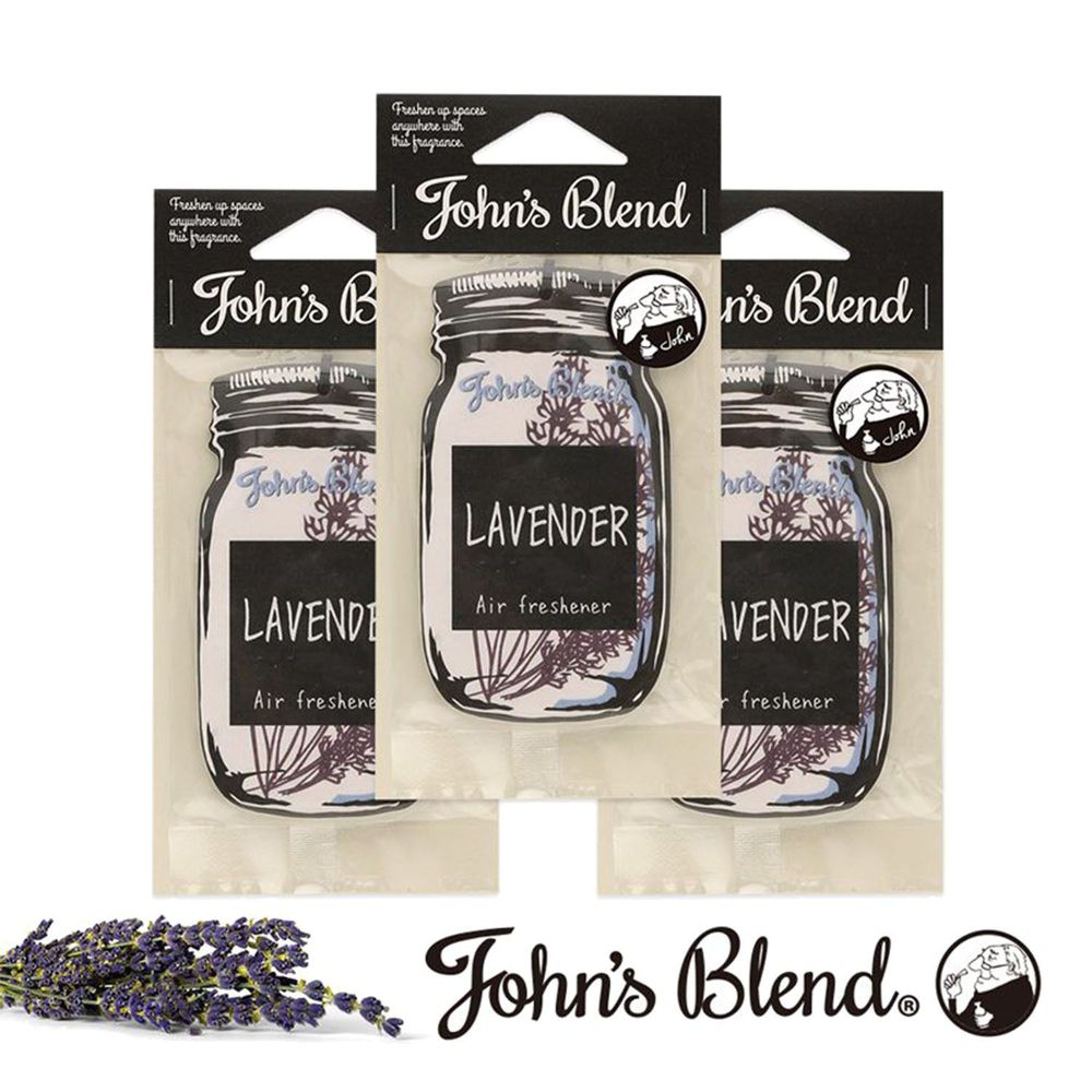 日本John's Blend - 香氛片3入組-薰衣草