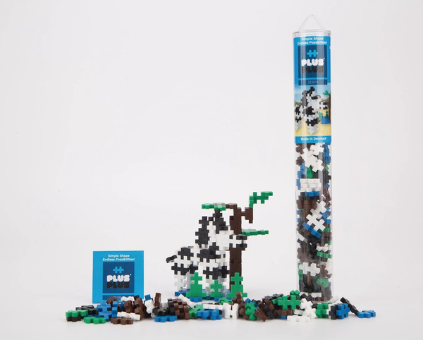 加加積木 PLUS PLUS - Mini小顆粒-彩虹系列-彩虹100PCS(斑馬)