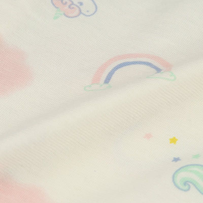 akachan honpo - 女短袖+長袖家居服-粉紅色