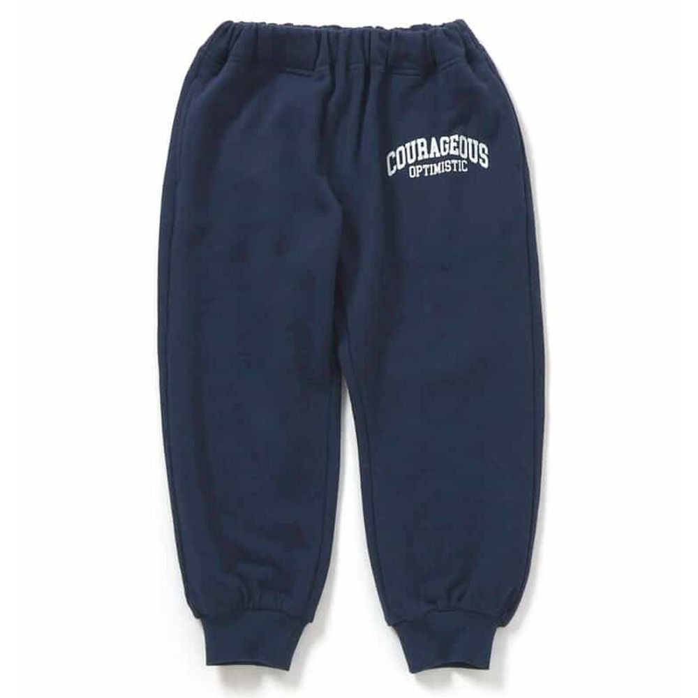 100%棉 舒適縮口運動長褲-海軍藍