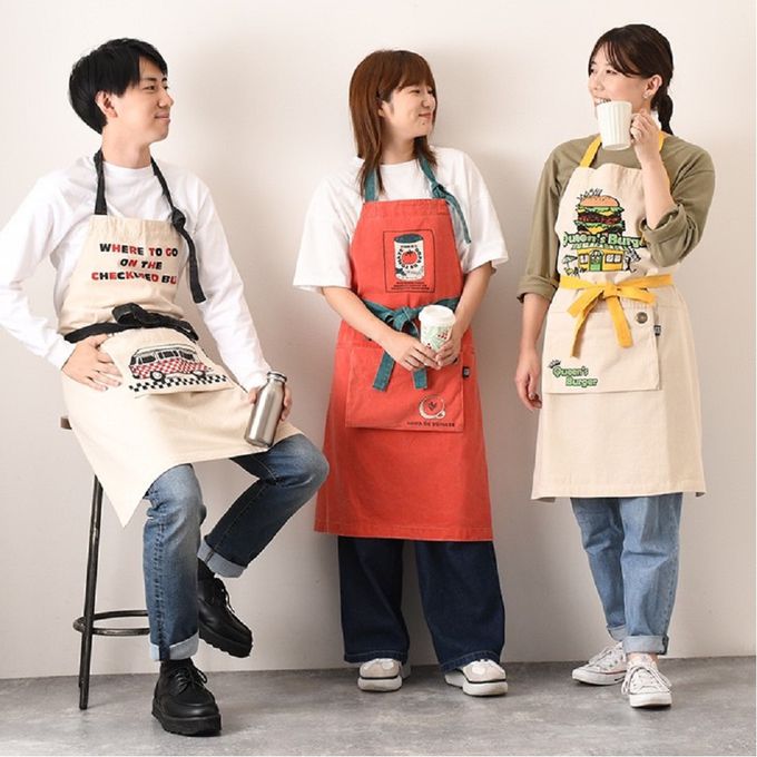 日本 AND PACKABLE PAP - 圍裙 園藝 家事 餐廚圍裙 企鵝