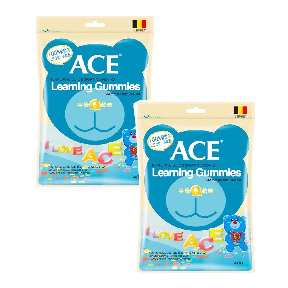 ACE - 字母Q軟糖*2-48g/袋