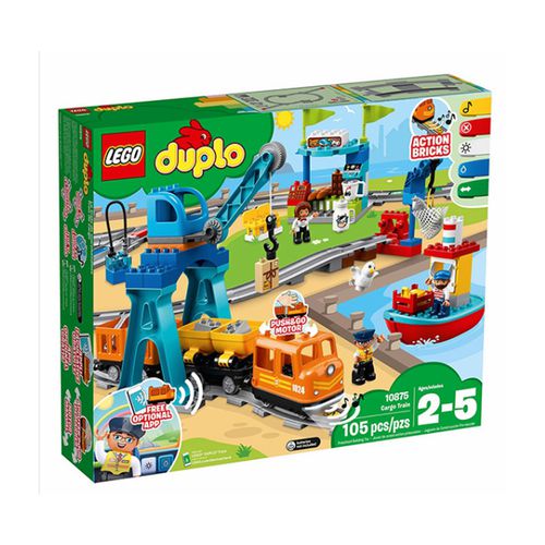 【LEGO樂高】得寶系列 10875 貨運列車