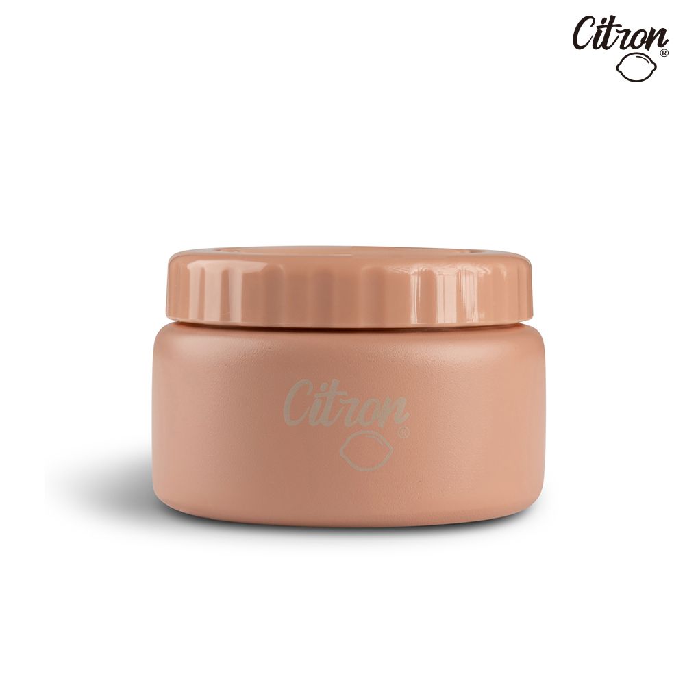 雙層食品保溫罐_浪漫粉-上蓋的建議使用溫度為0-70度C