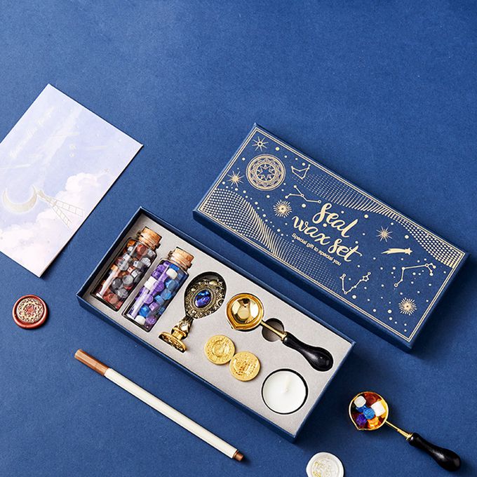 Vanibaby - 火漆印章禮盒9件組-浪漫星空
