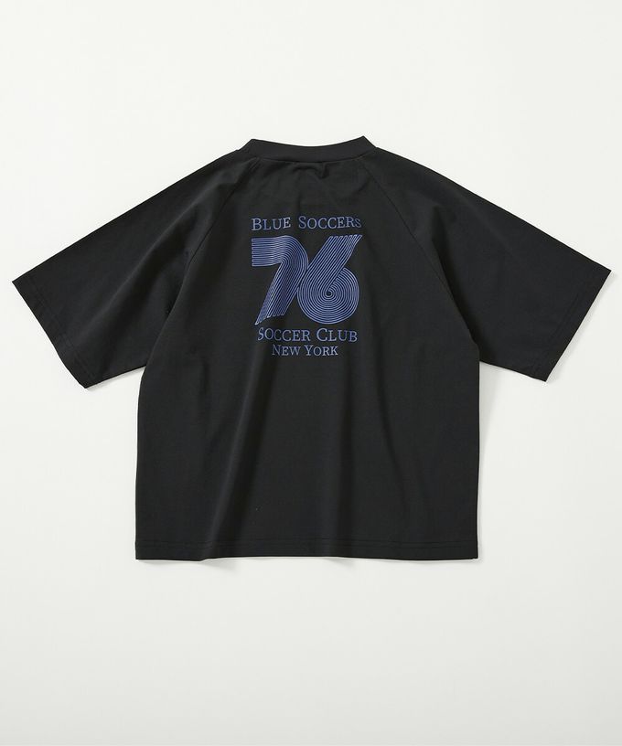 日本 devirock - 防污抗UV 高機能五分袖上衣-翠綠x淺灰