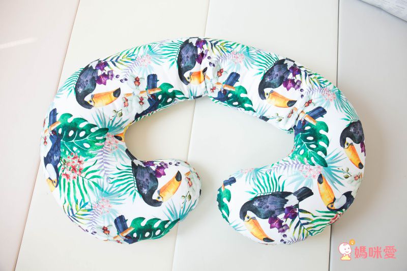 波蘭 Ceba Baby - C型多功能孕婦枕-淺灰星芒