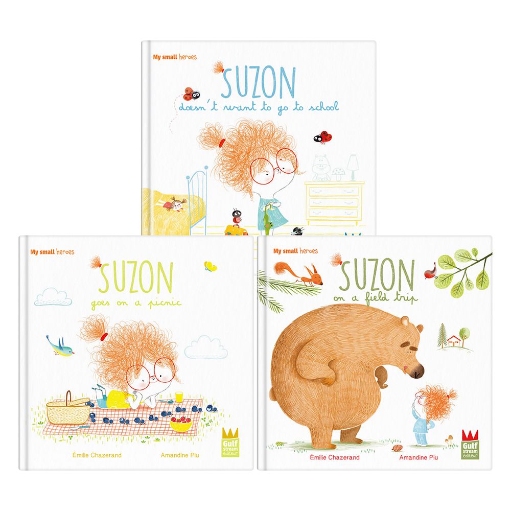 My small heroes_SUZON 雙語幽默繪本（3冊）