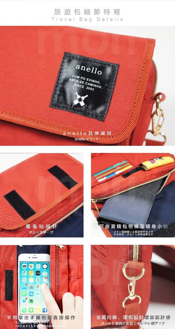 日本 Anello - 旅遊外出隨身包-mini小尺寸-CAMO迷彩