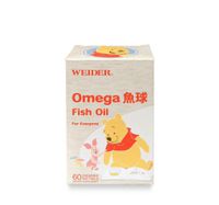 美國WEIDER - 威德Omega 魚球-60顆/瓶*1