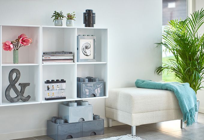 Room Copenhagen - 樂高 LEGO® 八凸抽屜收納箱(多色可選) (水藍色)