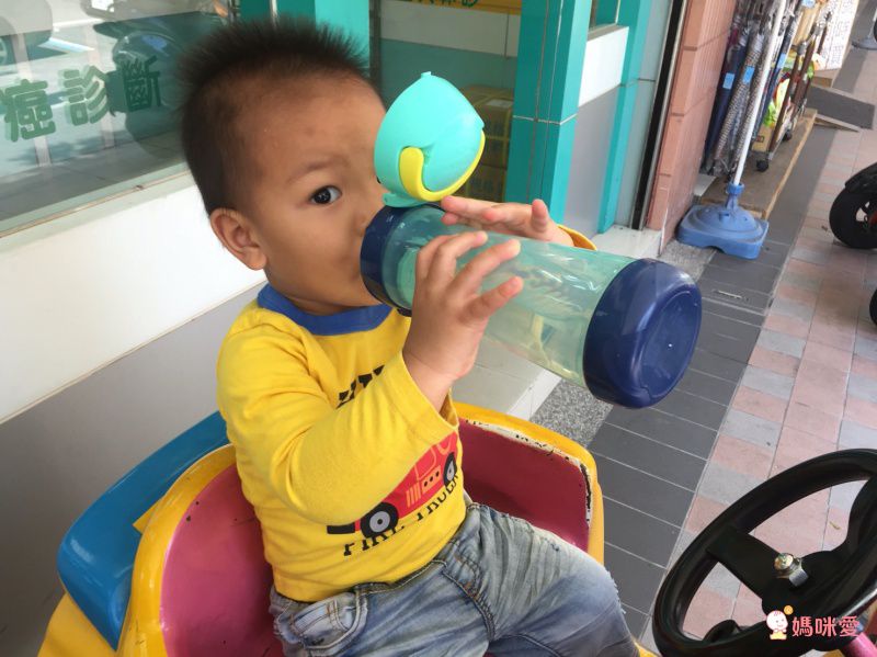 法國MAPED - 無吸管兒童概念水瓶-聰明藍-430ml