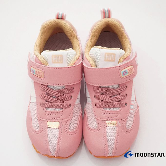 Moonstar日本月星 - HI系列十大機能運動款(中小童段)-運動鞋-粉