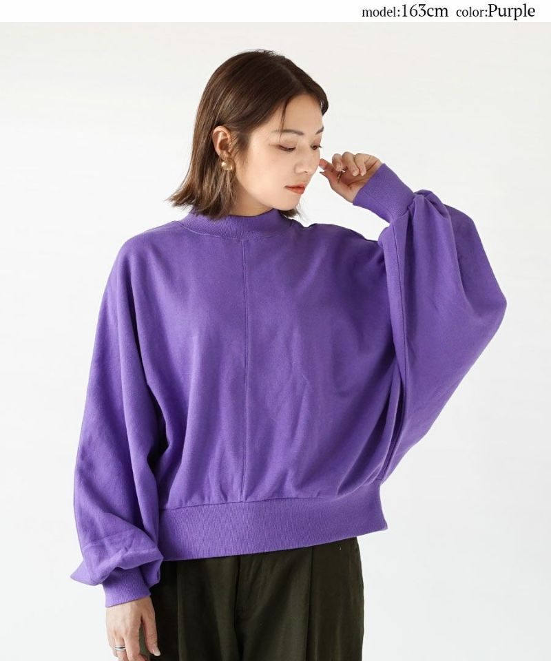 日本 zootie - 純棉落肩寬鬆飛鼠袖上衣-黑